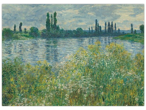 Tablou - Claude Monet, Banks of the Seine, reproducere (70x50 cm)