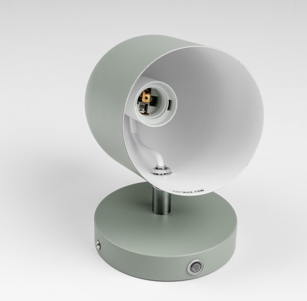 Brilagi - Aplica spot de perete GALLION 1xE27/15W/230V verde