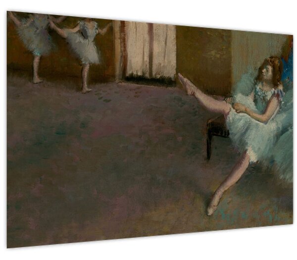 Tablou - Edgar Degas, Before the Ballet, reproducere (90x60 cm)