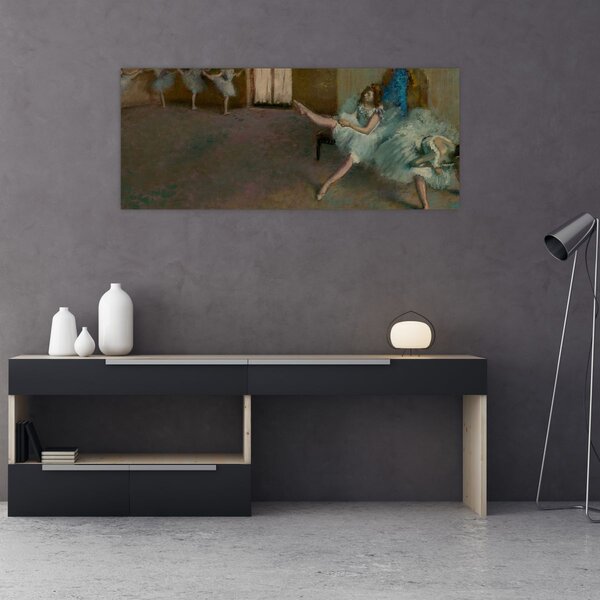 Tablou - Edgar Degas, Before the Ballet, reproducere (120x50 cm)