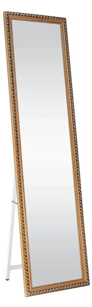 Oglinda LAVAL, auriu, metal/lemn, 40x150 cm