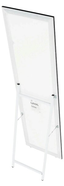 Oglinda LAVAL, negru, metal/lemn, 40x150 cm