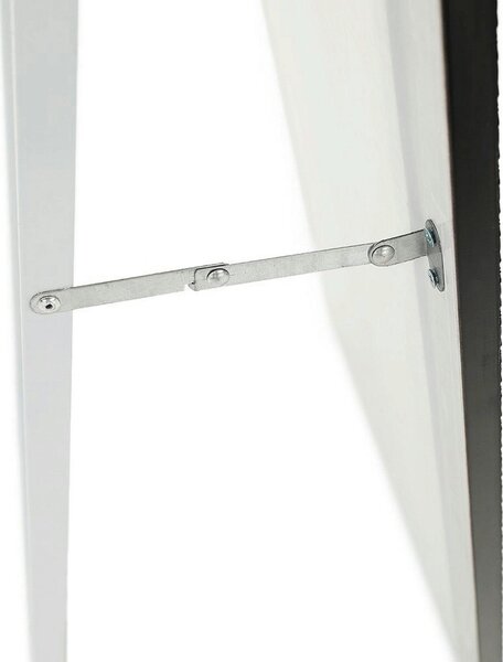 Oglinda LAVAL, negru, metal/lemn, 40x150 cm