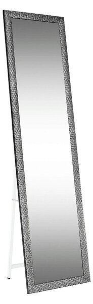 Oglinda LAVAL, negru, metal/lemn, 40x150 cm