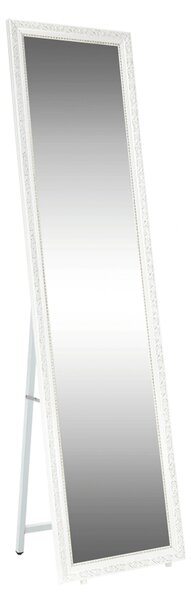 Oglinda LAVAL, alb/auriu, metal/lemn, 40x150 cm