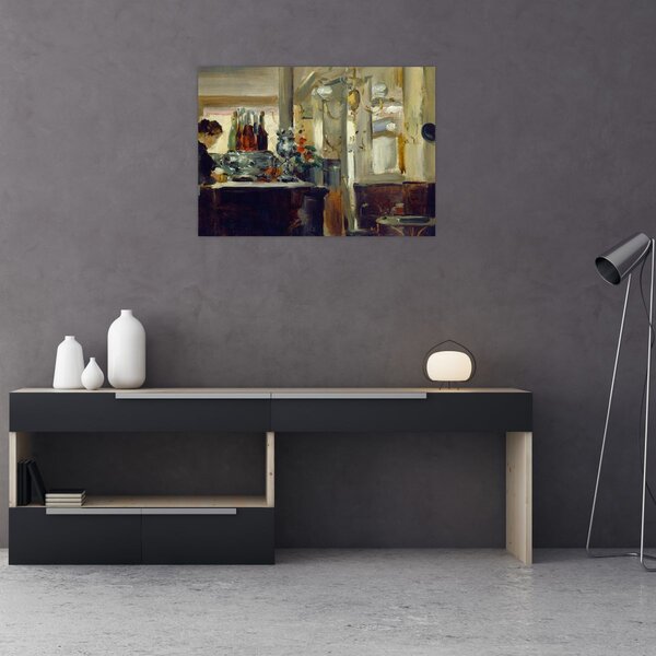 Tablou - Style of Edouard Manet, Bon Bock Cafe, reproducere (70x50 cm)