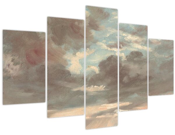 Tablou - John Constable, Cloud Study Stormy Sunset, reproducere (150x105 cm)