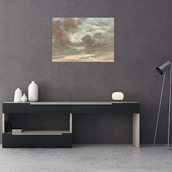 Tablou - John Constable, Cloud Study Stormy Sunset, reproducere (70x50 cm)