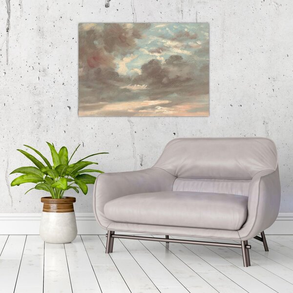 Tablou - John Constable, Cloud Study Stormy Sunset, reproducere (70x50 cm)