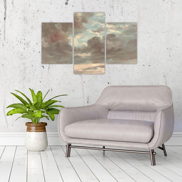 Tablou - John Constable, Cloud Study Stormy Sunset, reproducere (90x60 cm)