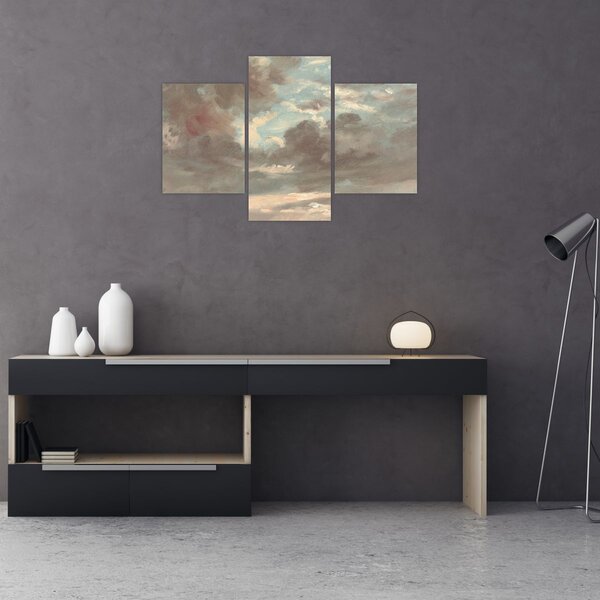 Tablou - John Constable, Cloud Study Stormy Sunset, reproducere (90x60 cm)