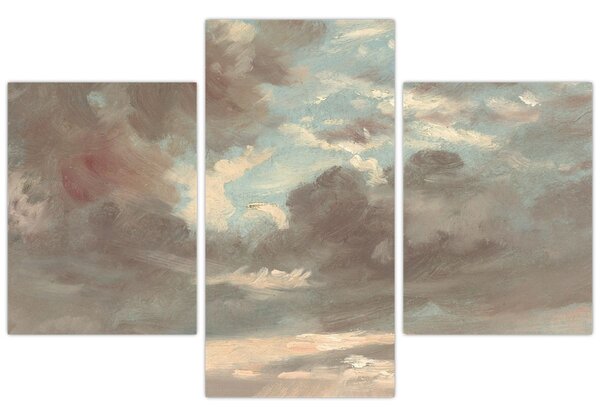 Tablou - John Constable, Cloud Study Stormy Sunset, reproducere (90x60 cm)