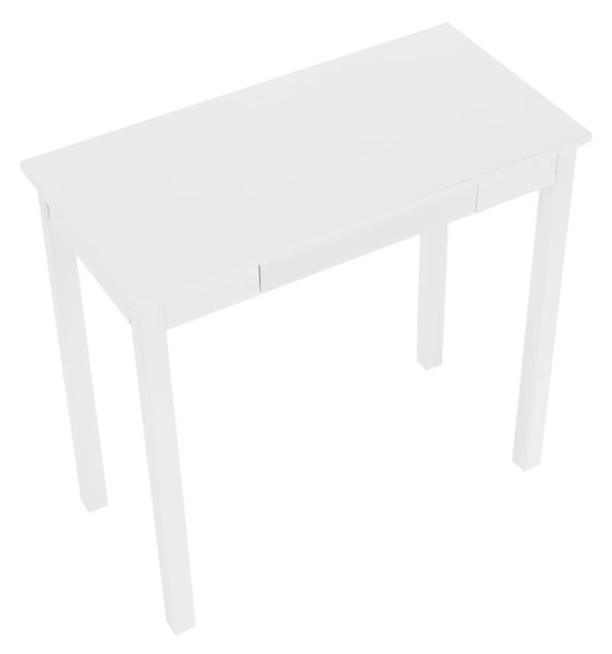 Consola AMYNTAS, alb, 80x40x75 cm