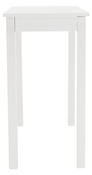 Consola AMYNTAS, alb, 80x40x75 cm