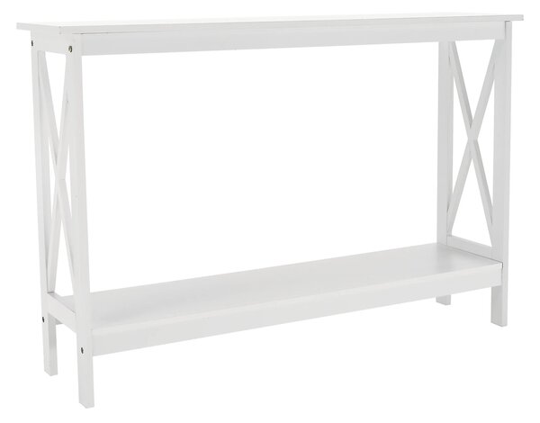 Consola APOLOS, alb, 120x30x80 cm
