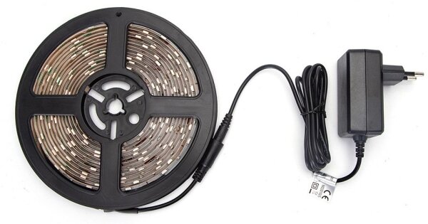 Aigostar - Bandă LED RGB reglabilă 5 m LED/24W/12/230V IP65 + telecomandă