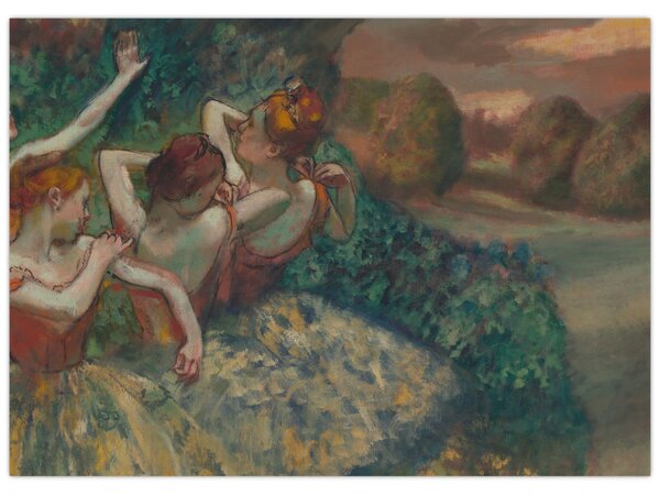Tablou - Edgar Degas, Four Dancers, reproducere (70x50 cm)