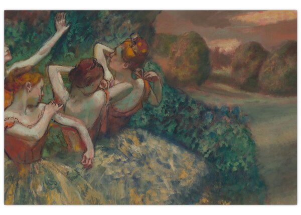 Tablou - Edgar Degas, Four Dancers, reproducere (90x60 cm)