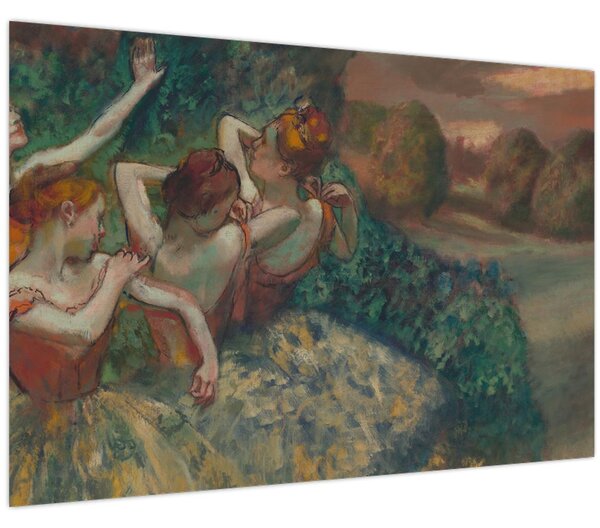 Tablou - Edgar Degas, Four Dancers, reproducere (90x60 cm)