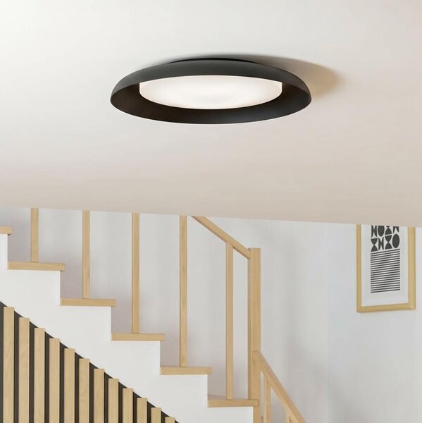 Eglo 99703 - Plafonieră LED PENJAMO LED/17,1W/230V neagră