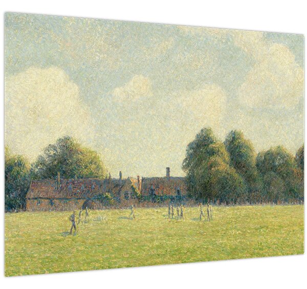 Tablou - Camille Pissarro, Hampton Court Green, reproducere (70x50 cm)