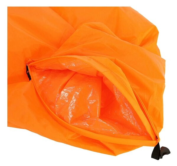 Fotoliu gonflabil LEBAG, portocaliu, material textil