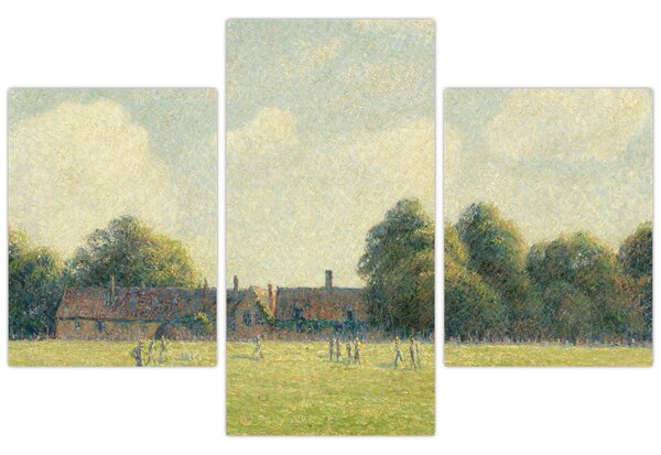 Tablou - Camille Pissarro, Hampton Court Green, reproducere (90x60 cm)