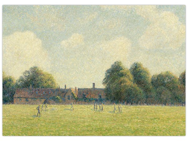 Tablou - Camille Pissarro, Hampton Court Green, reproducere (70x50 cm)