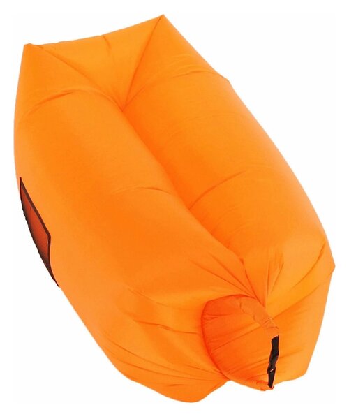 Fotoliu gonflabil LEBAG, portocaliu, material textil