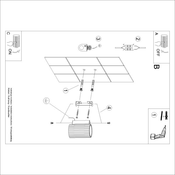 Brilagi - Aplică de perete LED CRESTO 1xGU10/10W/230V 10 cm roșu
