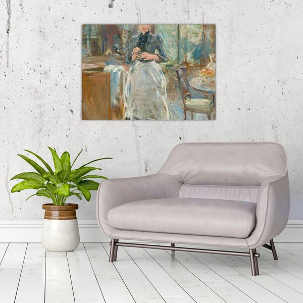 Tablou - Berthe Morisoti, In the Dining Room, reproducere (70x50 cm)