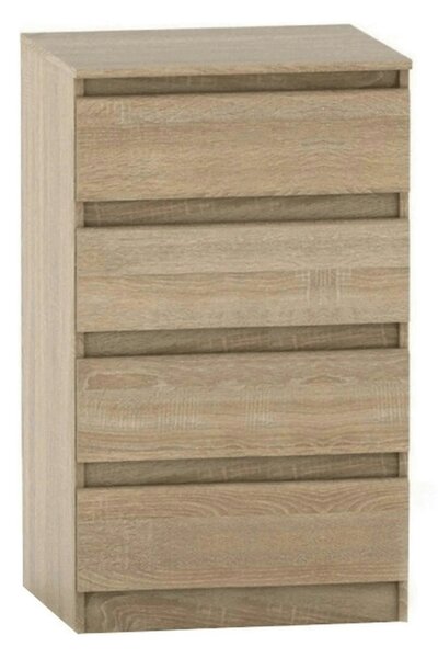 Comoda HANY NEW 014, stejar sonoma, PAL laminat, 60x49x95 cm