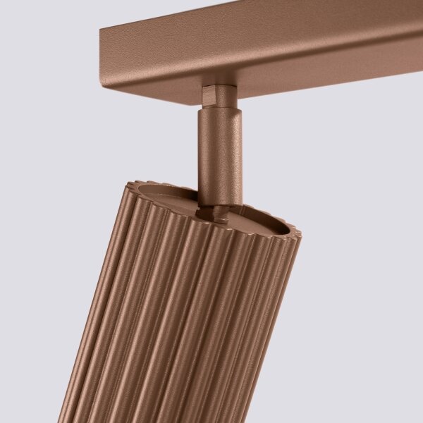 BRILAGI - Lampă spot LED CRESTO 3x GU10/10W/230V, maro