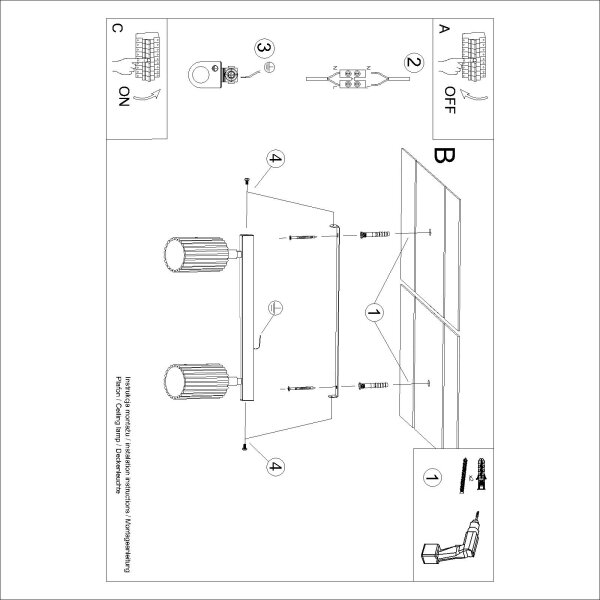 Brilagi - Spot LED CRESTO, 2x GU10/10W/230V, verde