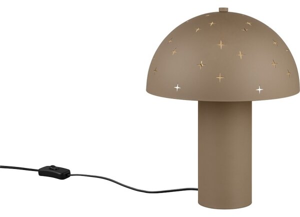 Reality - Lampă de masă SETA 1xE14/28W/230V taupe