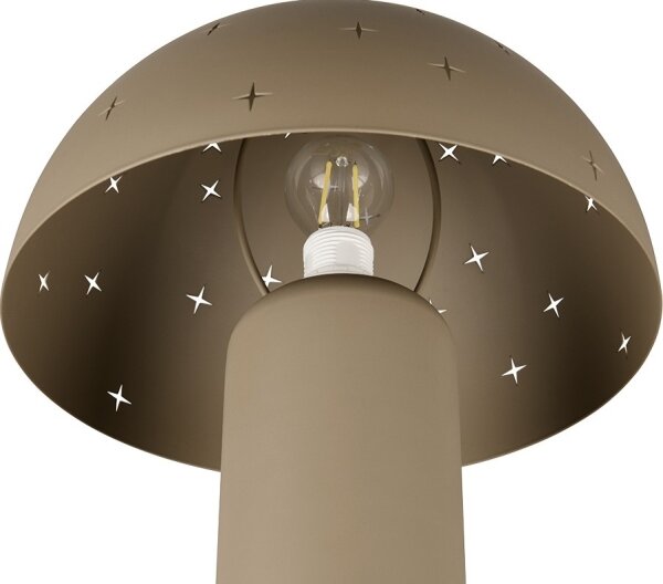 Reality - Lampă de masă SETA 1xE14/28W/230V taupe