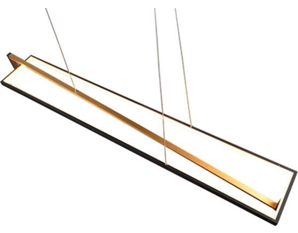 Trio - Lustră LED reglabilă suspendată pe cablu EDGE LED/35W/230V 2300/3000/4000K, negru