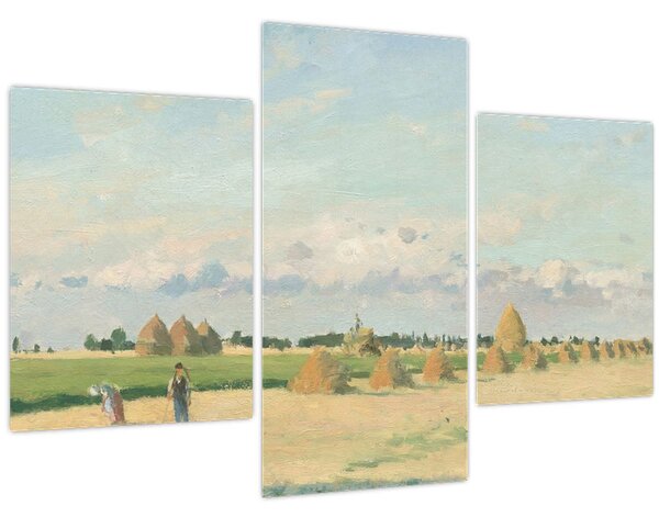 Tablou - Camille Pissarro, Landscape, Ile de France, reproducere (90x60 cm)