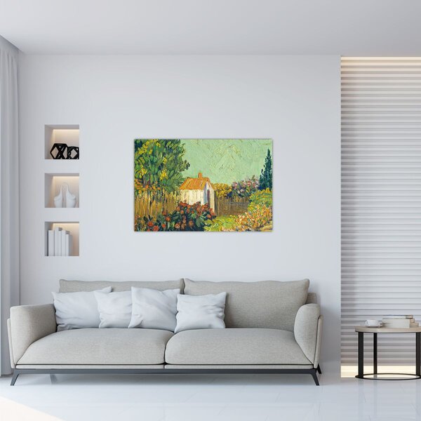Tablou - Imitator of Vincent van Gogh, Landscape, reproducere (90x60 cm)
