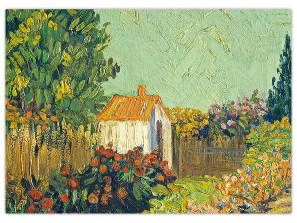 Tablou - Imitator of Vincent van Gogh, Landscape, reproducere (70x50 cm)