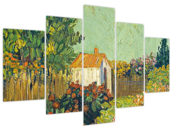 Tablou - Imitator of Vincent van Gogh, Landscape, reproducere (150x105 cm)