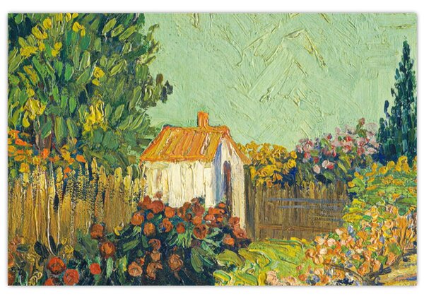 Tablou - Imitator of Vincent van Gogh, Landscape, reproducere (90x60 cm)