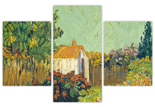 Tablou - Imitator of Vincent van Gogh, Landscape, reproducere (90x60 cm)