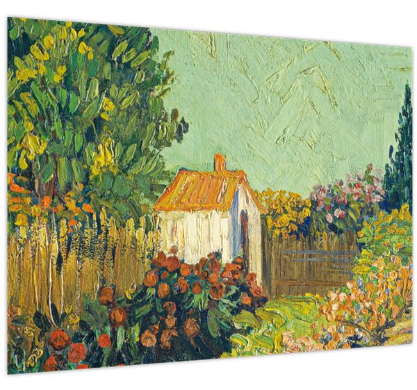 Tablou - Imitator of Vincent van Gogh, Landscape, reproducere (70x50 cm)