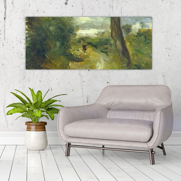 Tablou - Auguste Renoir, Landscape between Storms, reproducere (120x50 cm)