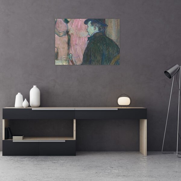 Tablou - Henri de Toulouse-Lautrec, Maxime Dethomas, reproducere (70x50 cm)
