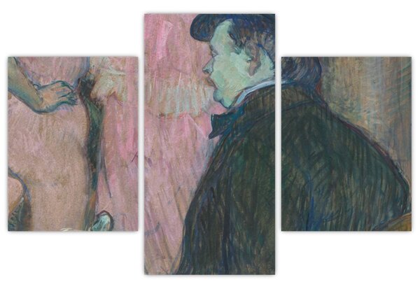 Tablou - Henri de Toulouse-Lautrec, Maxime Dethomas, reproducere (90x60 cm)