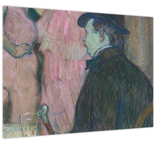 Tablou - Henri de Toulouse-Lautrec, Maxime Dethomas, reproducere (70x50 cm)