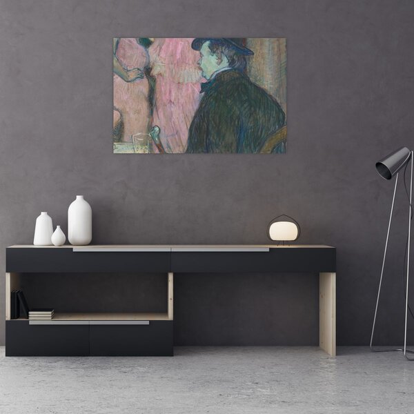 Tablou - Henri de Toulouse-Lautrec, Maxime Dethomas, reproducere (90x60 cm)
