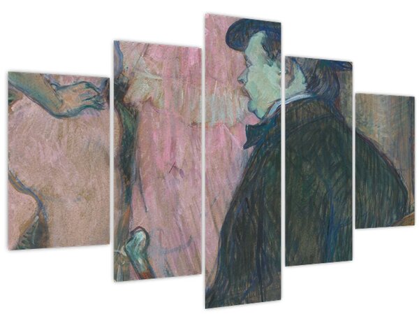 Tablou - Henri de Toulouse-Lautrec, Maxime Dethomas, reproducere (150x105 cm)